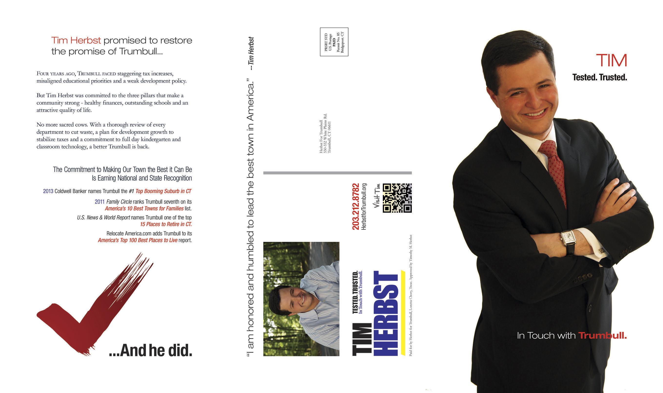 political campaign direct mail Tim Herbst